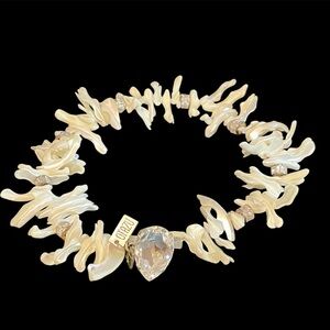 OTAZU Design MOP and Crystal Necklace by Rodrigo Otazu, OOAK